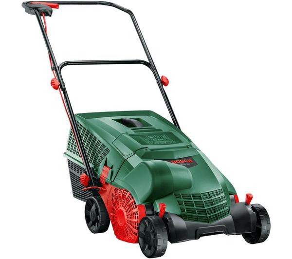 BOSCH UniversalRaker 900 Corded Rotary Lawn Raker - Black & Green