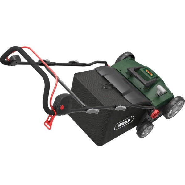 Webb 1500W 2-in-1 Electric Scarifier & Lawn Rake