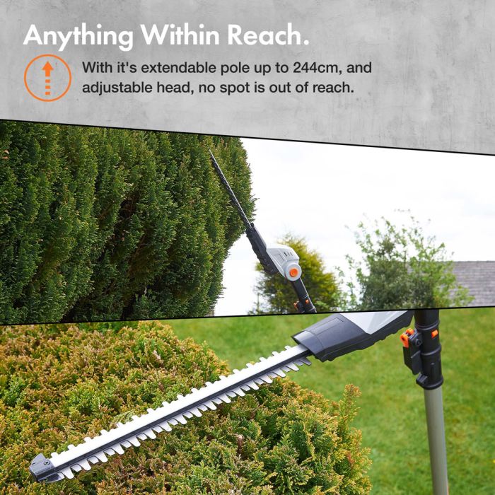G-Series Cordless Pole Hedge Trimmer