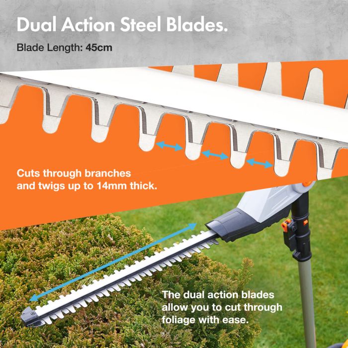 G-Series Cordless Pole Hedge Trimmer