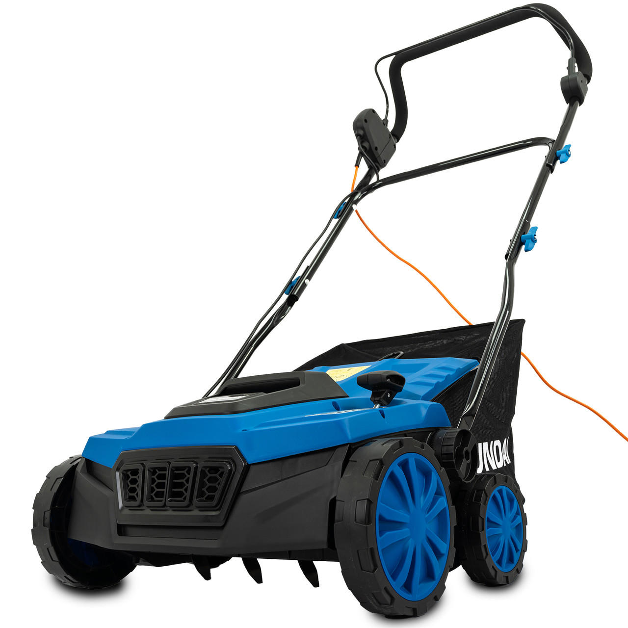 Hyundai 14” / 36cm 2 - in - 1 1600W Electric Lawn Scarifier and Aerator with 45L Collection Bag | HYSC1600E