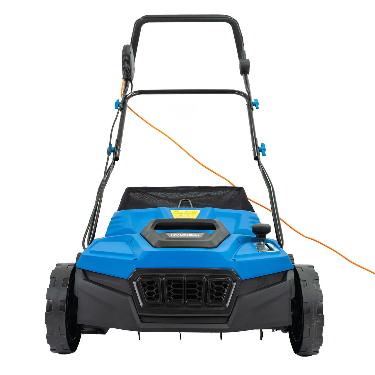 Hyundai 14” / 36cm 2 - in - 1 1600W Electric Lawn Scarifier and Aerator with 45L Collection Bag | HYSC1600E