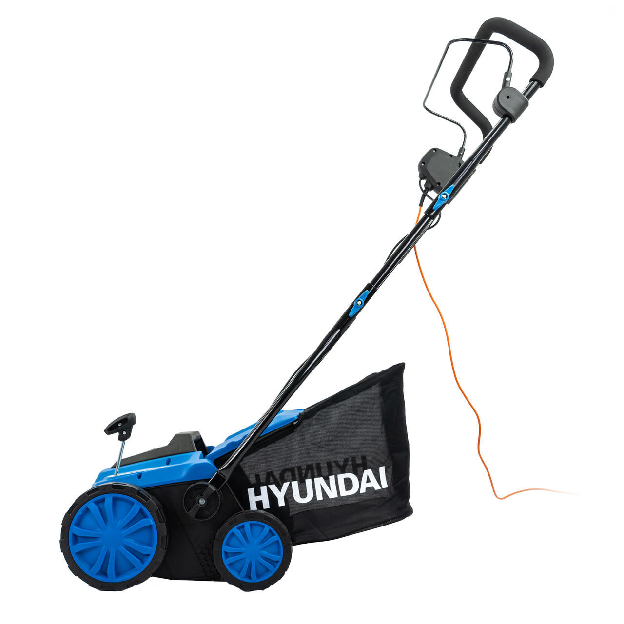 Hyundai 14” / 36cm 2 - in - 1 1600W Electric Lawn Scarifier and Aerator with 45L Collection Bag | HYSC1600E