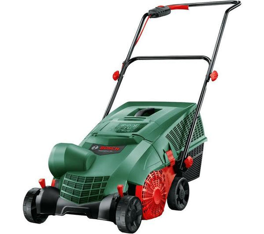 BOSCH UniversalRaker 900 Corded Rotary Lawn Raker - Black & Green