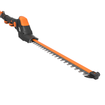 20V 51cm pole hedge trimmer, reach up to 3.3m, 16mm max cutting capacity, 1340/m, exchangeable power head, 1pc 2.0Ah battery included, PowerShare