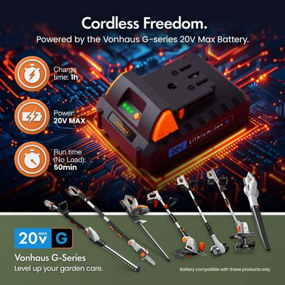 G-Series Cordless Pole Hedge Trimmer